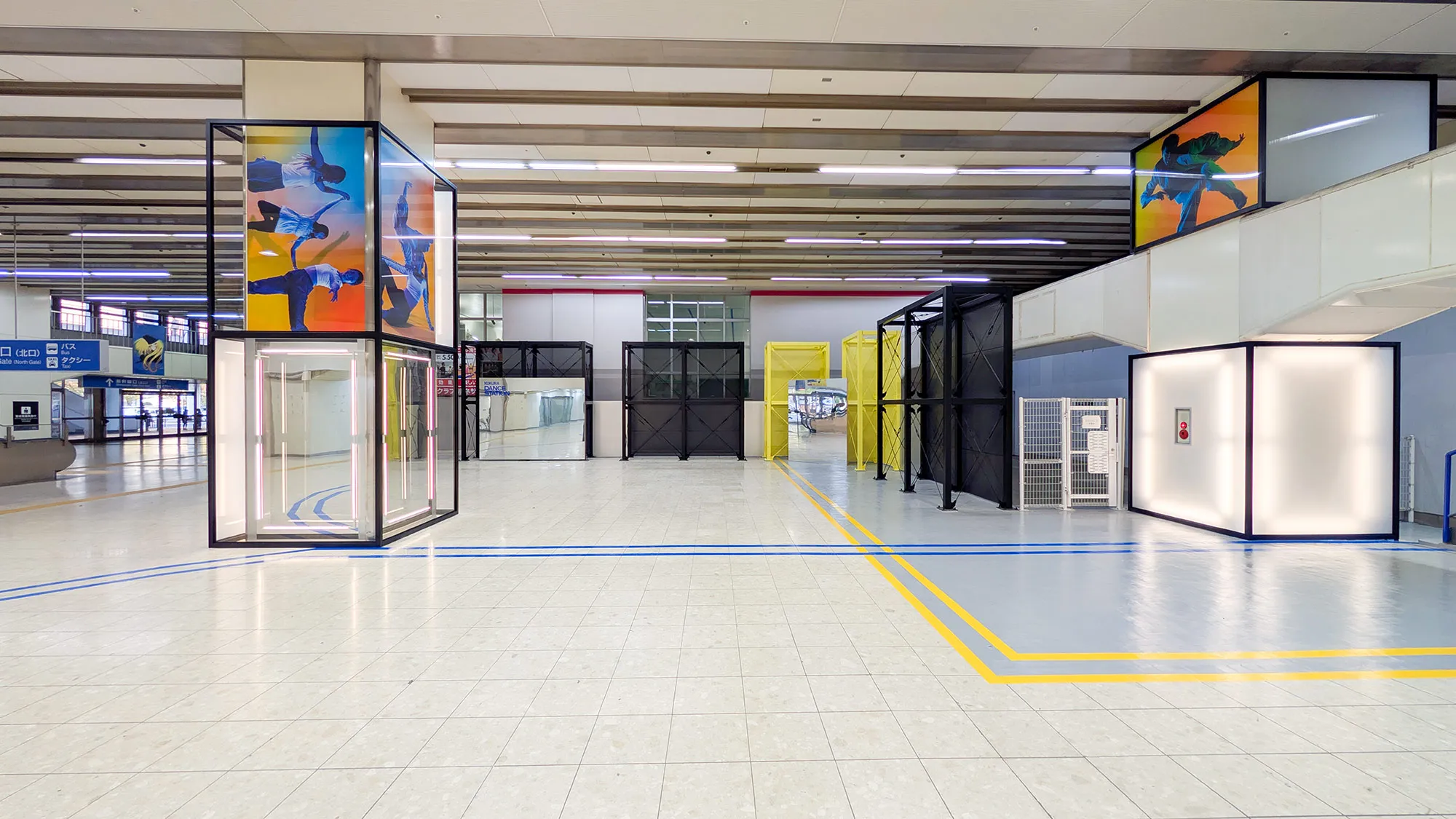 KOKURA DANCE STATIONの空間（内観）