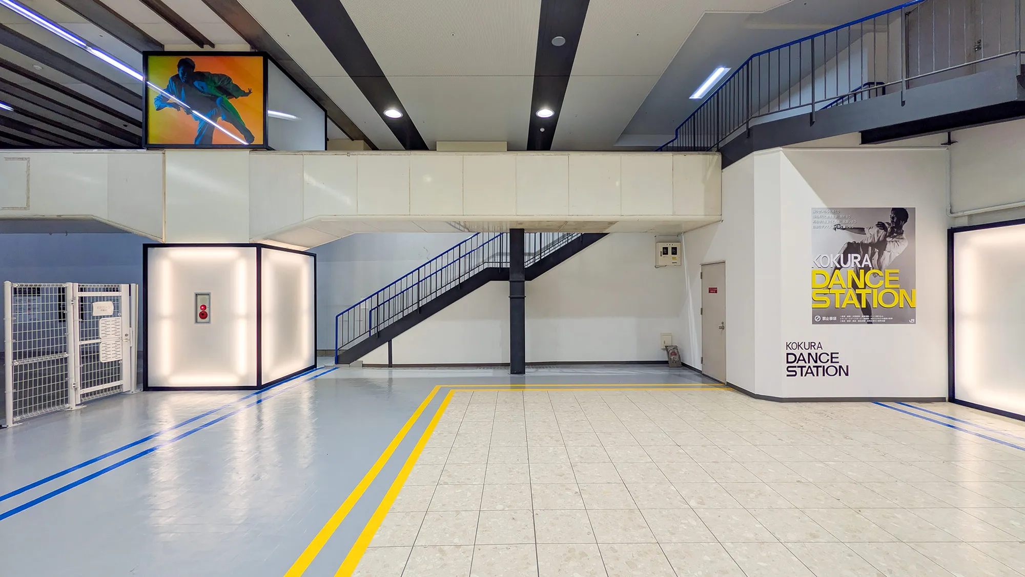 KOKURA DANCE STATIONの空間（内観）