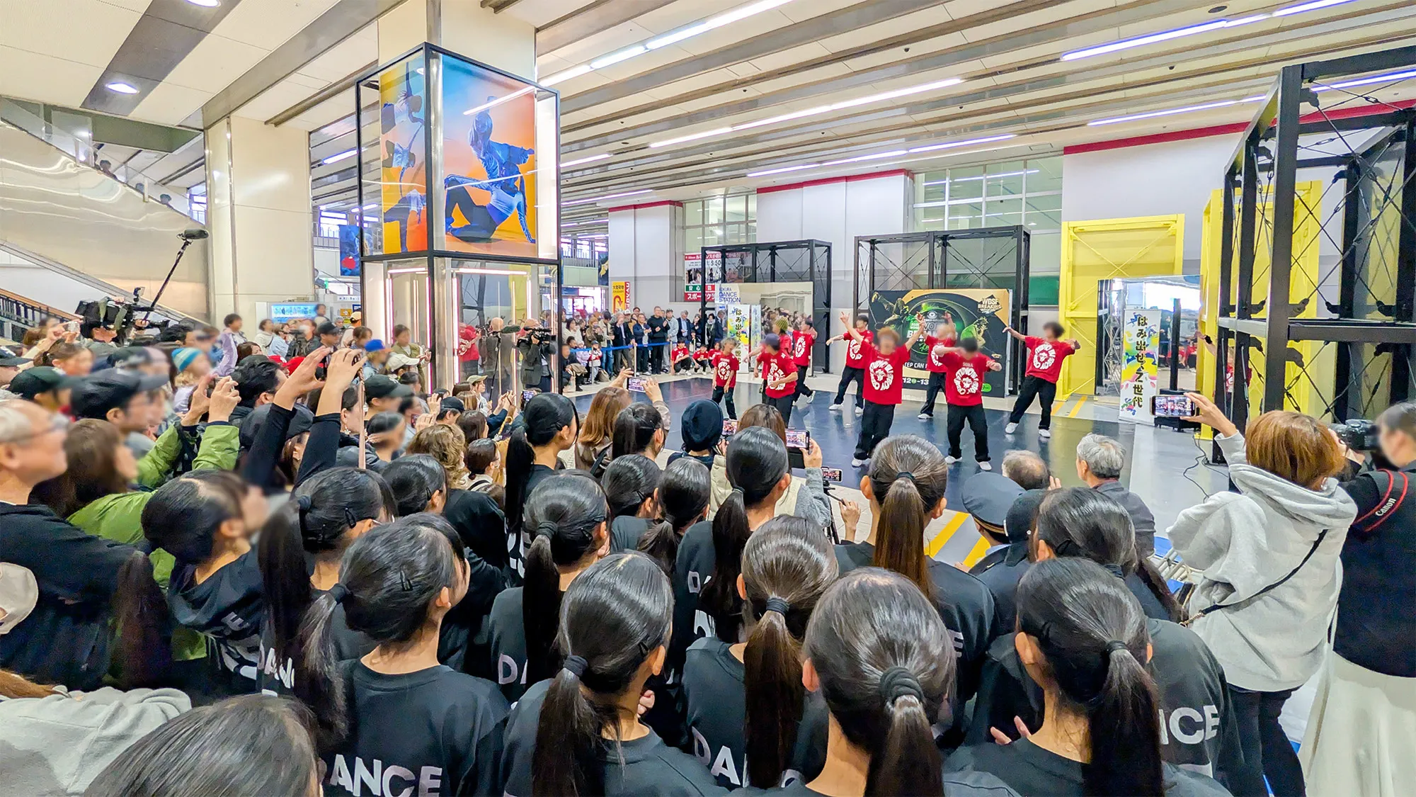 KOKURA DANCE STATIONを利用している様子